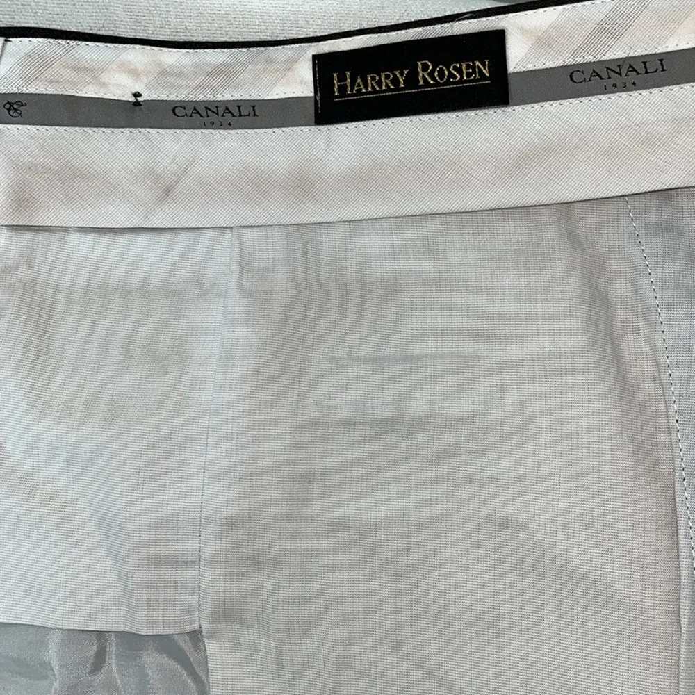 Canali Dress Pants Brown, VGUC, waist 37”, Inseam 30”. 100% Wool, made in Italy - Picture 12 of 16